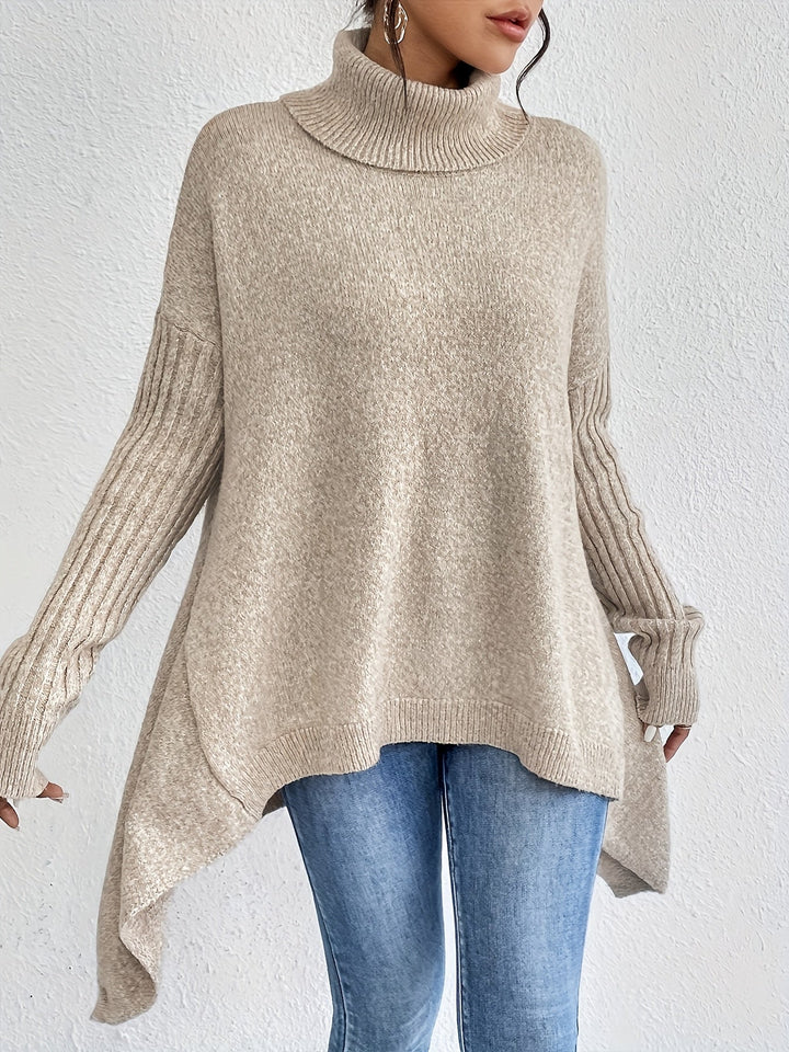 Sophia™ | Oversized turtleneck sweater