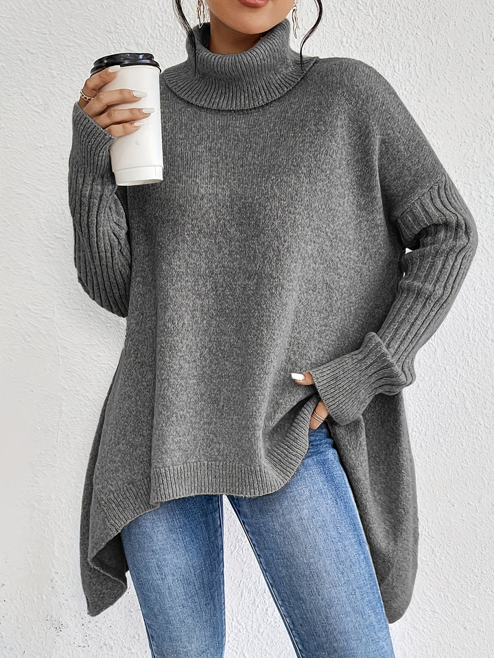 Sophia™ | Oversized turtleneck sweater