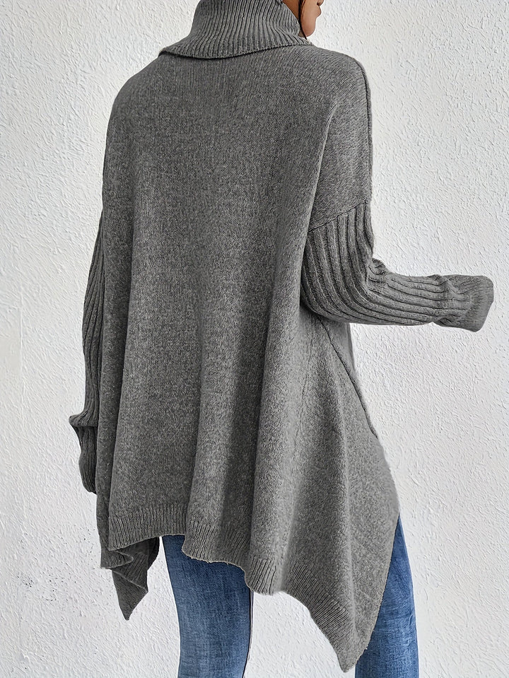 Sophia™ | Oversized turtleneck sweater