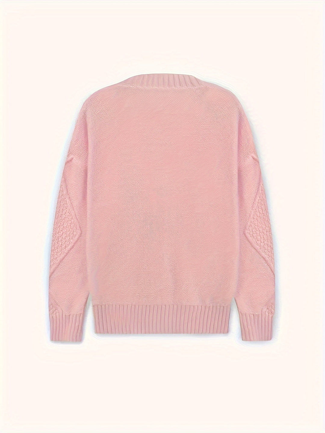 Women's Stylish Cable Knit Button Up Cardigan