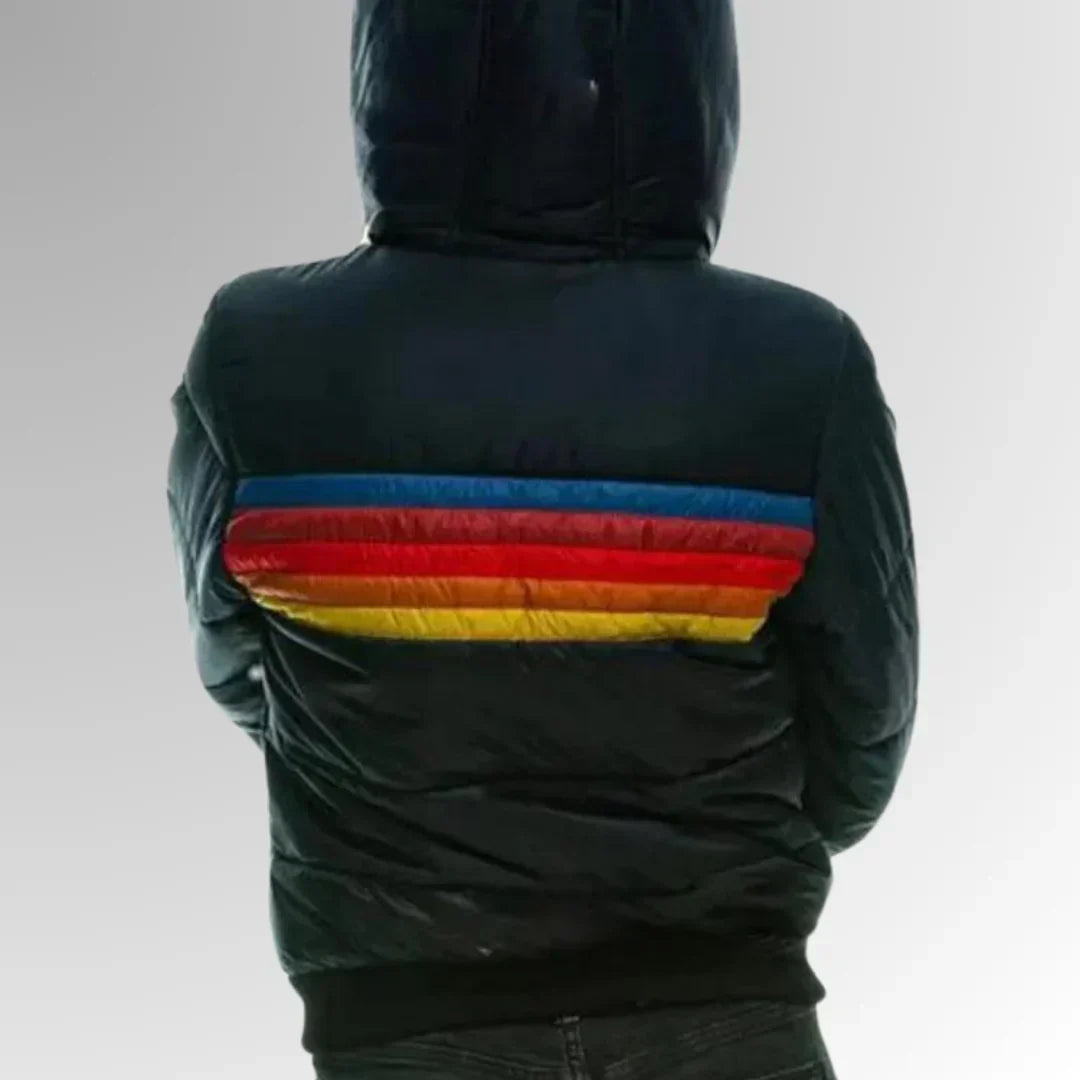 Hailey™ | Retro Striped Quilted Jacket