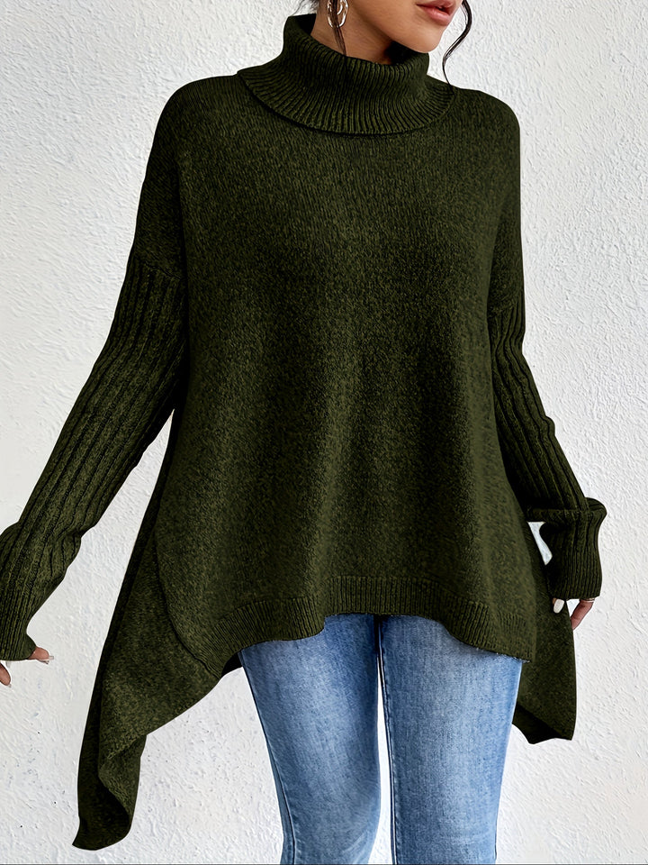Sophia™ | Oversized turtleneck sweater