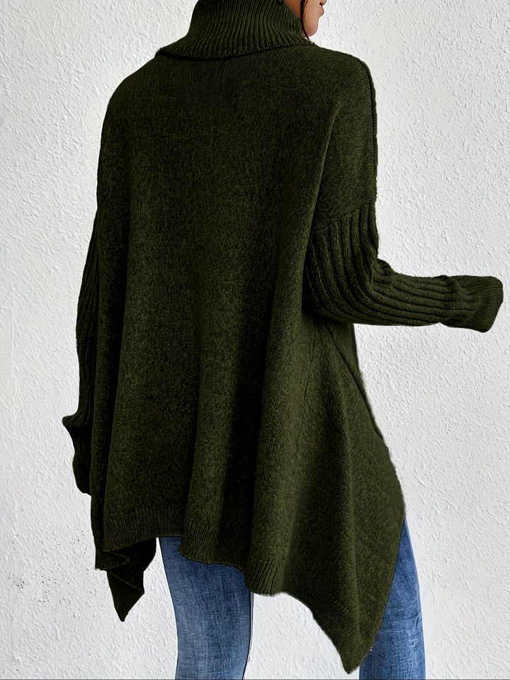 Sophia™ | Oversized turtleneck sweater