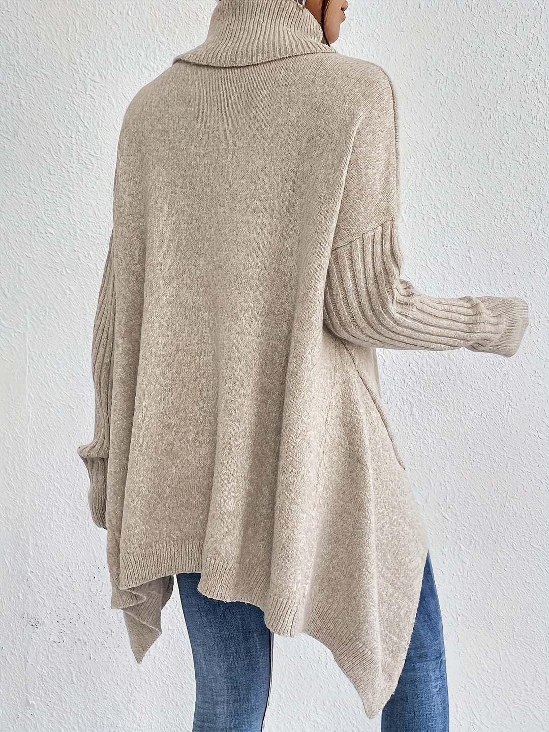 Sophia™ | Oversized turtleneck sweater