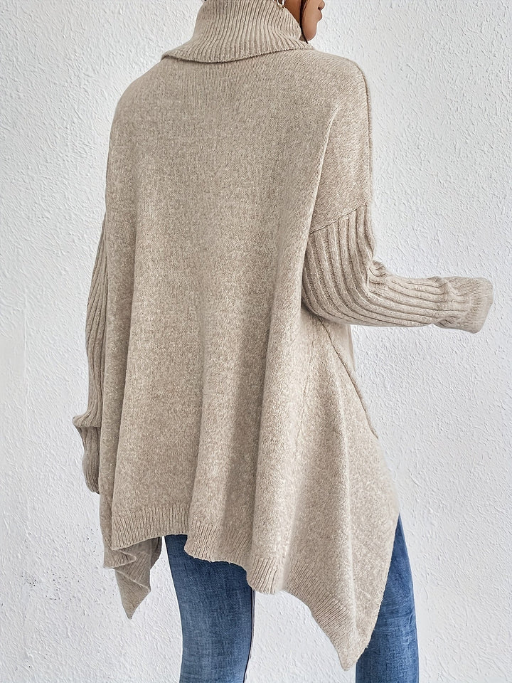 Sophia™ | Oversized turtleneck sweater