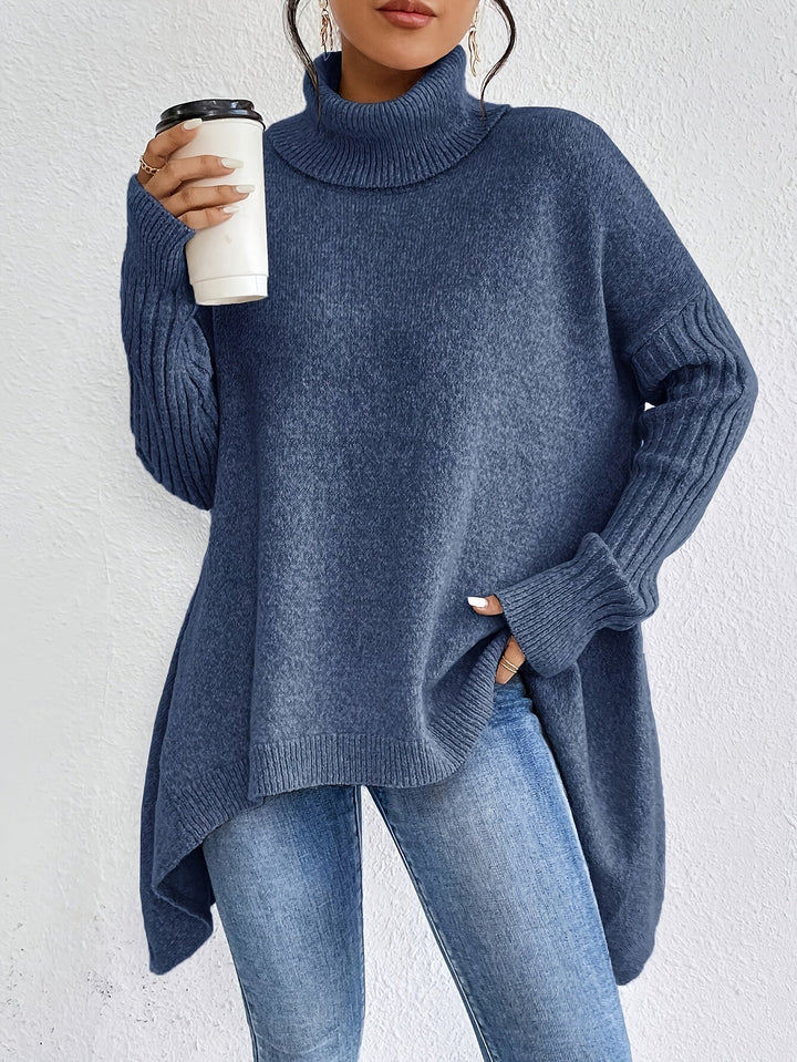 Sophia™ | Oversized turtleneck sweater
