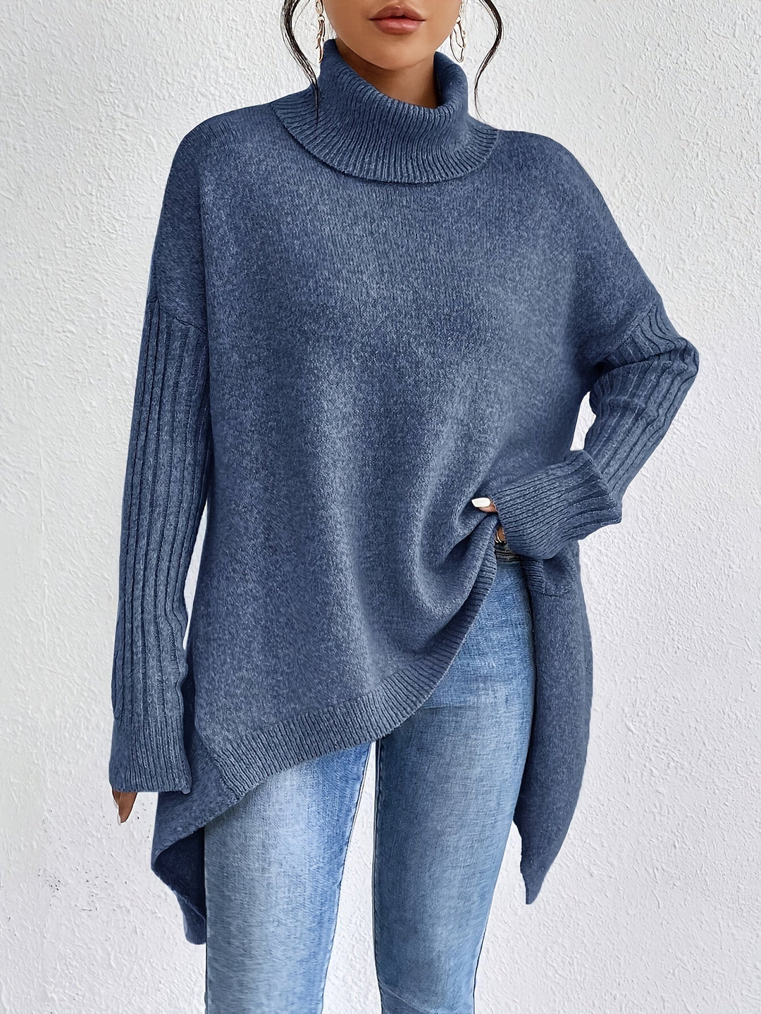 Sophia™ | Oversized turtleneck sweater