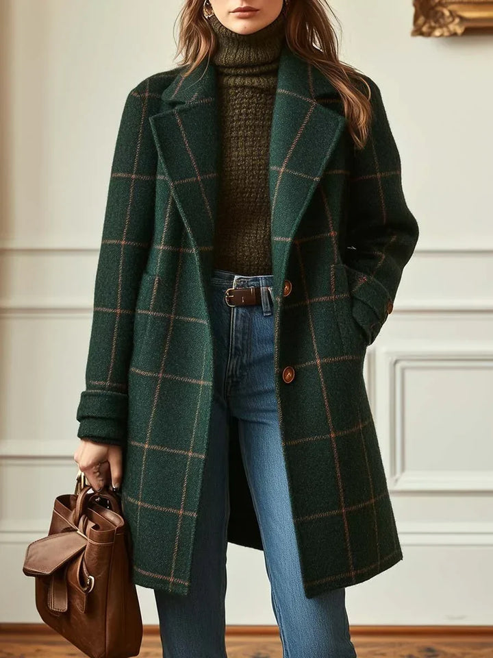 Women's Elegant Oversized Wool Long Coat