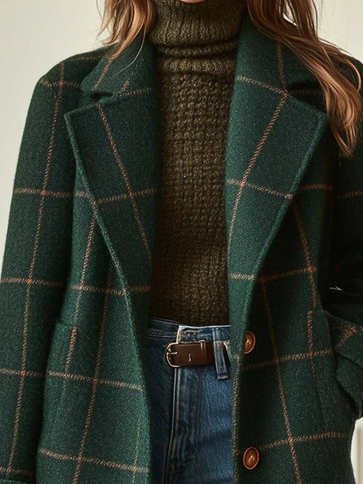 Women's Elegant Oversized Wool Long Coat