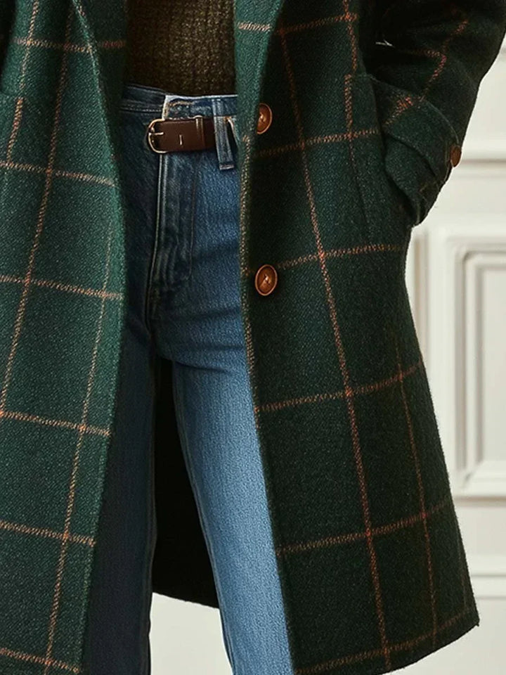 Women's Elegant Oversized Wool Long Coat
