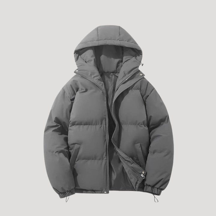 Women's Modern Quilted Hooded Puffer Jacket