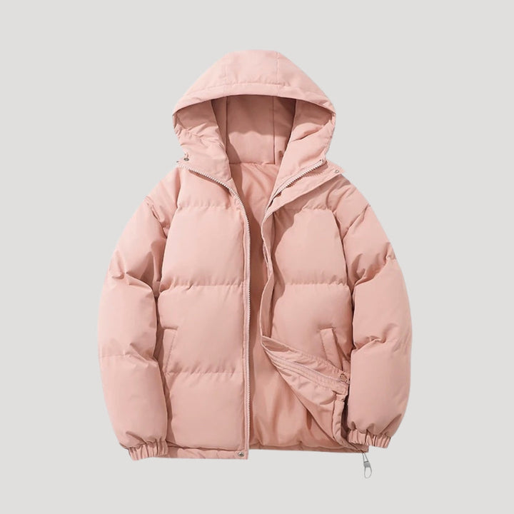 Women's Modern Quilted Hooded Puffer Jacket