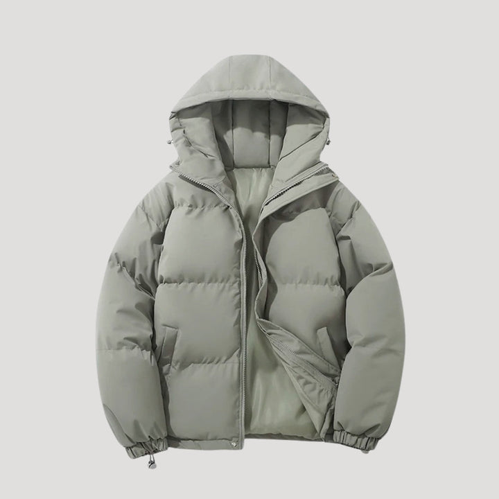 Women's Modern Quilted Hooded Puffer Jacket