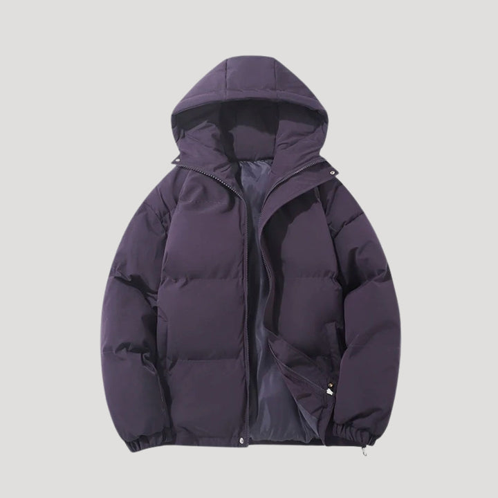 Women's Modern Quilted Hooded Puffer Jacket