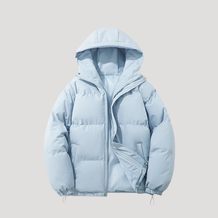 Women's Modern Quilted Hooded Puffer Jacket