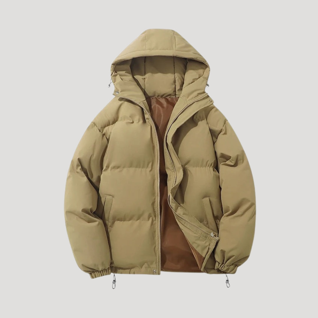 Women's Modern Quilted Hooded Puffer Jacket