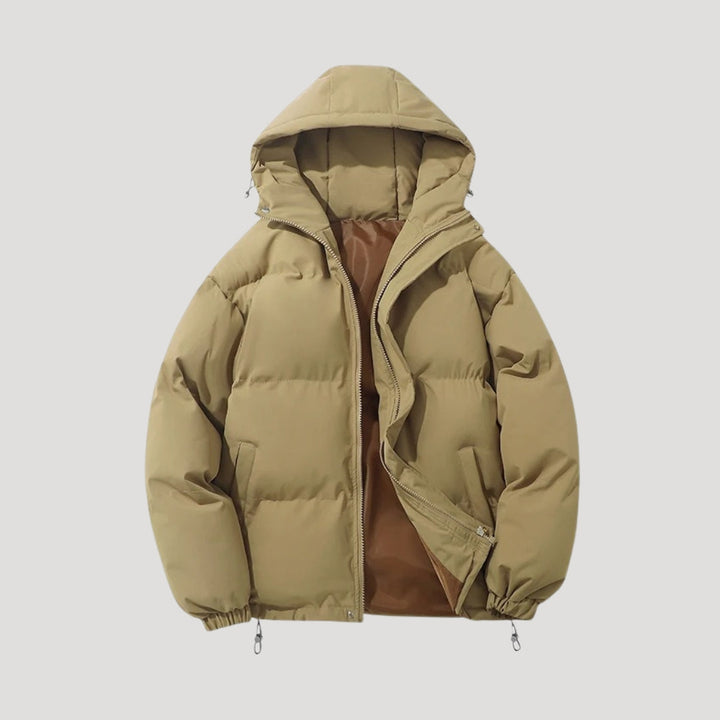 Women's Modern Quilted Hooded Puffer Jacket