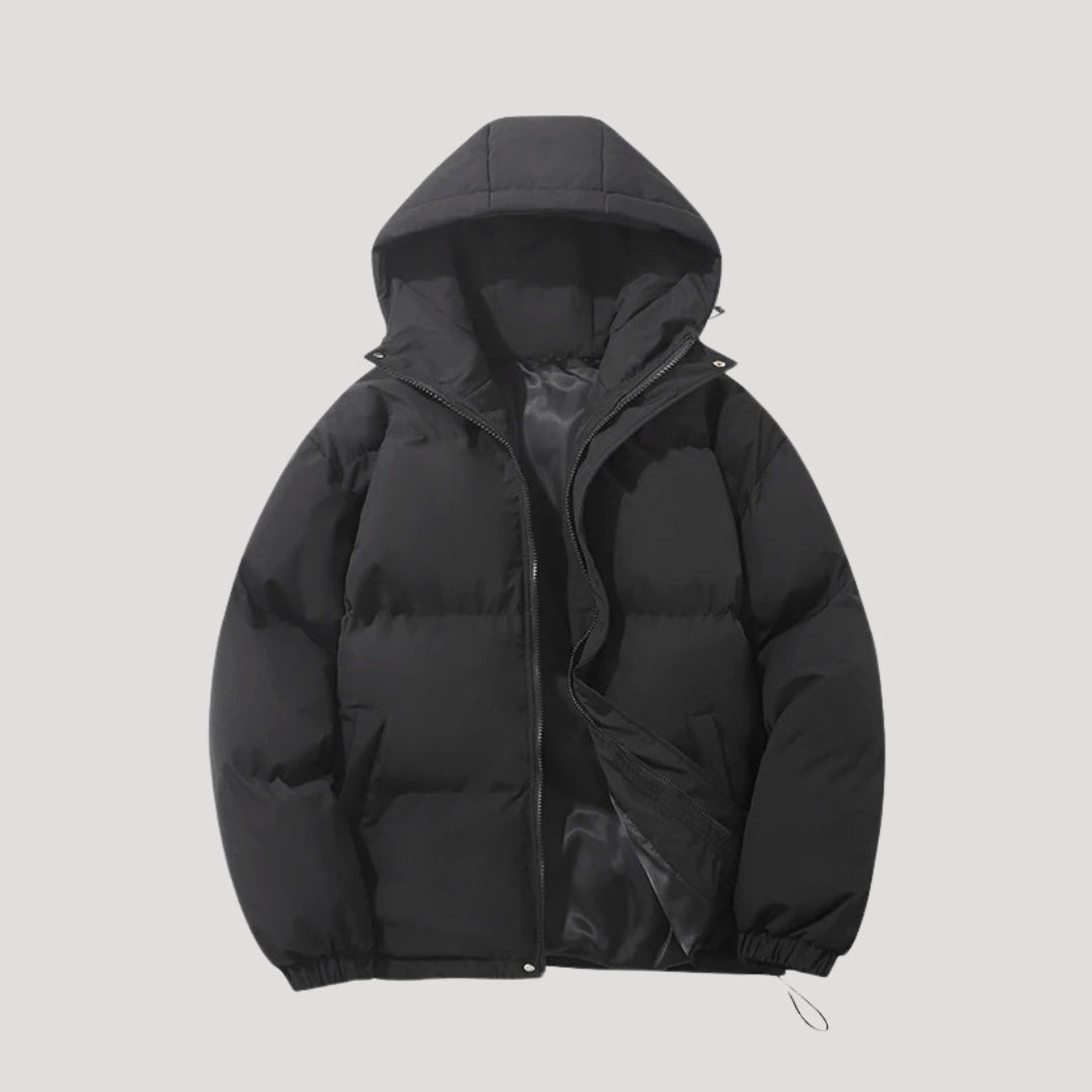 Women's Modern Quilted Hooded Puffer Jacket