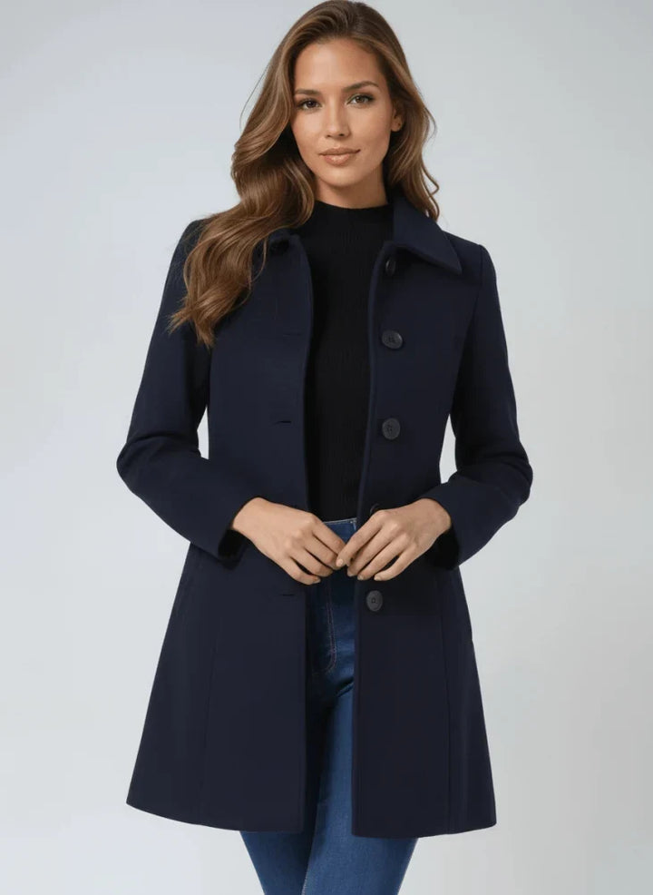 Women's Stylish Long Wool Coat