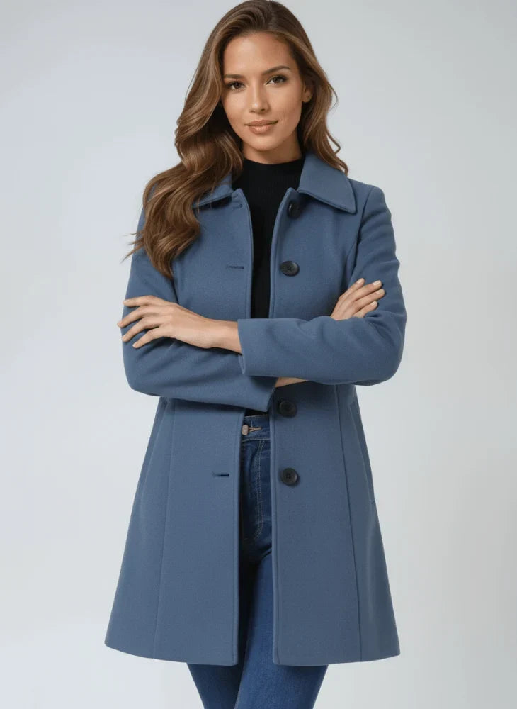 Women's Stylish Long Wool Coat