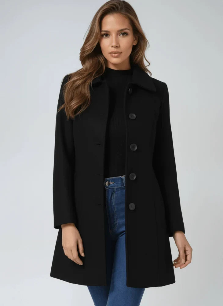 Women's Stylish Long Wool Coat