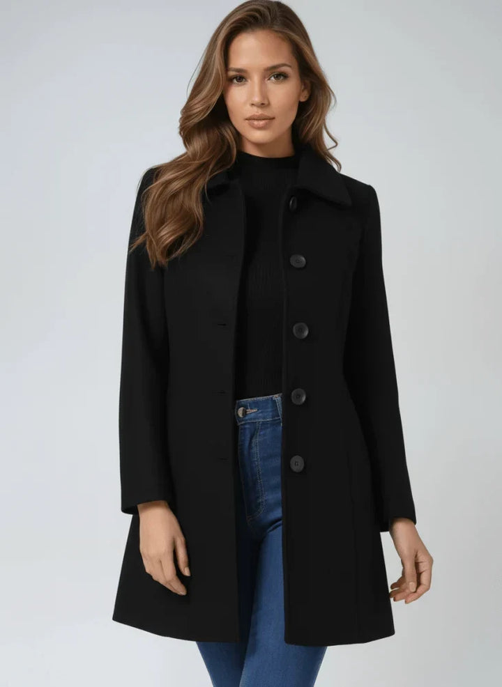 Women's Stylish Long Wool Coat