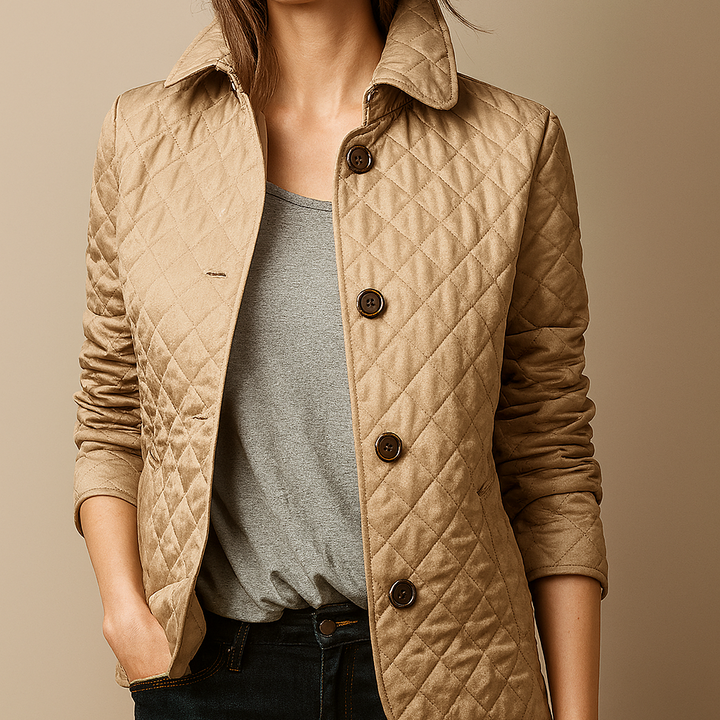 Women's Chic Quilted Puffer Jacket