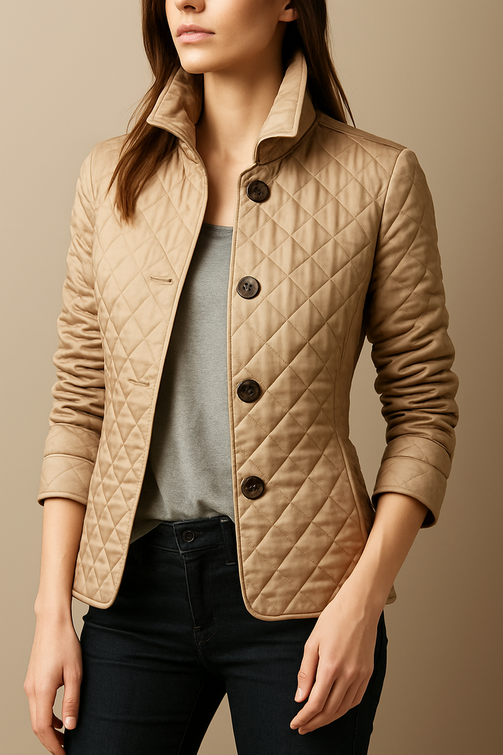 Women's Chic Quilted Puffer Jacket