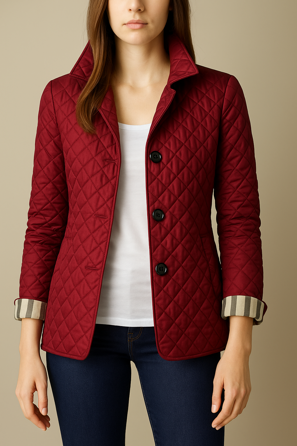Women's Chic Quilted Puffer Jacket
