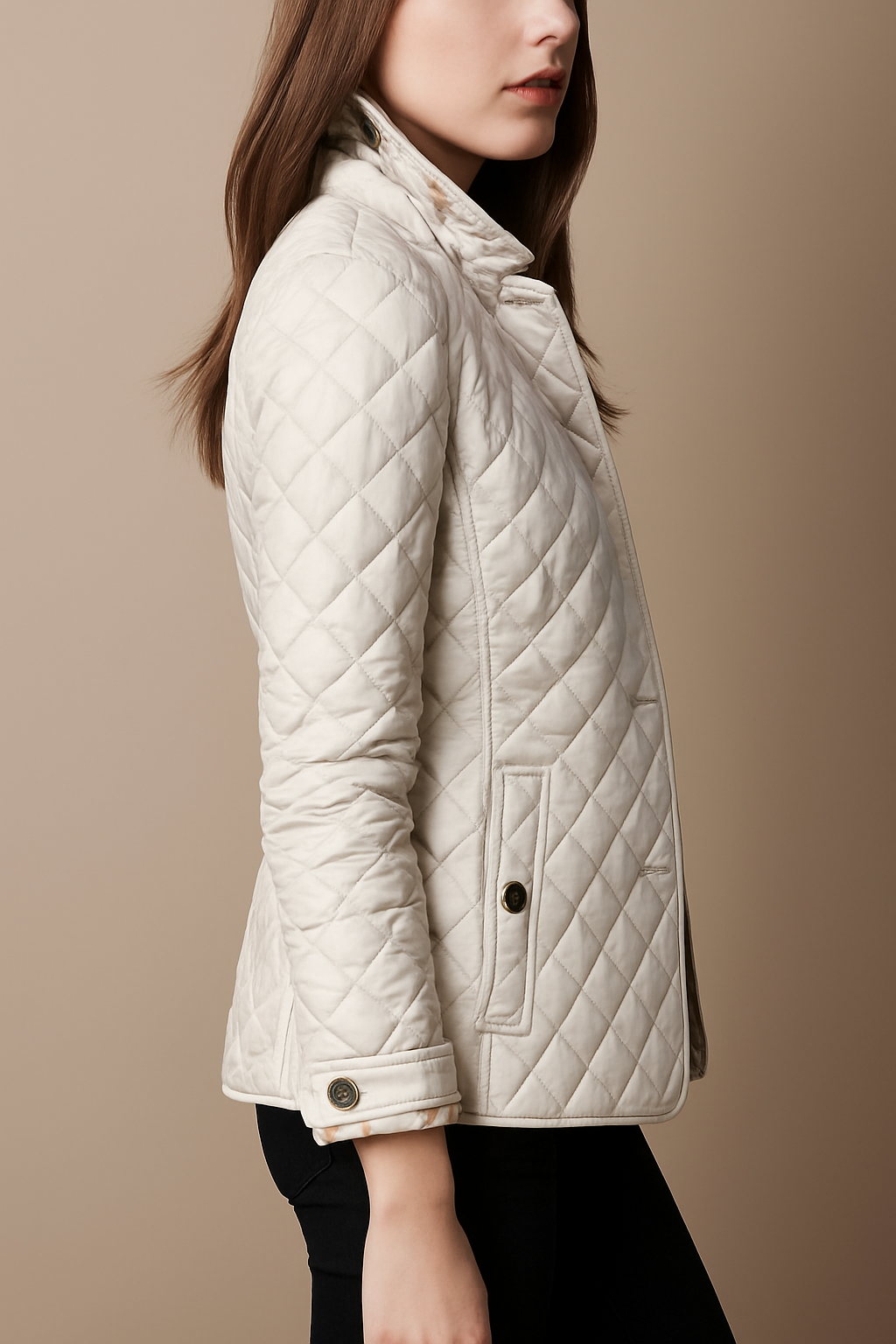 Women's Chic Quilted Puffer Jacket