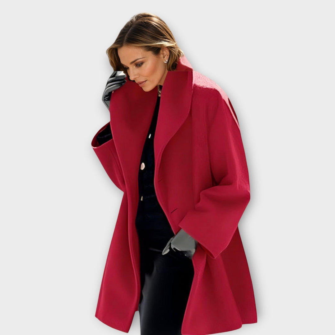 Women's Warm Long Wool Winter Coat
