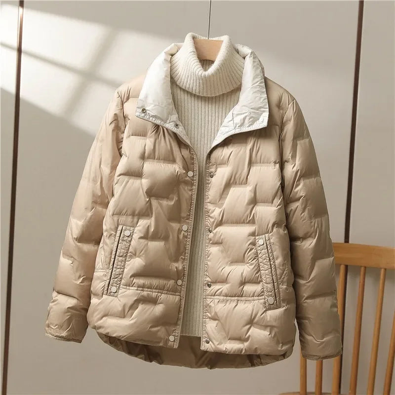 Women's Refined Quilted Puffer Jacket
