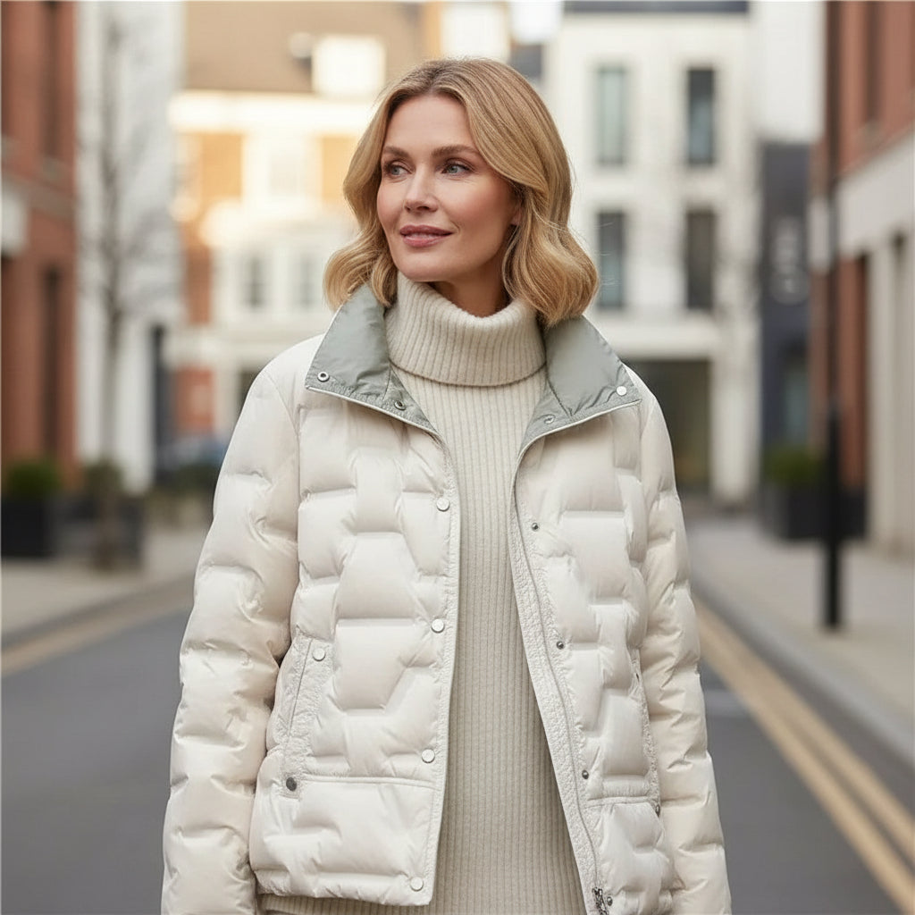 Women's Refined Quilted Puffer Jacket