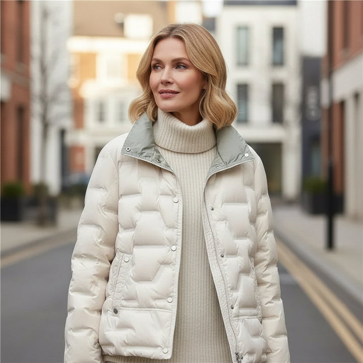 Women's Refined Quilted Puffer Jacket