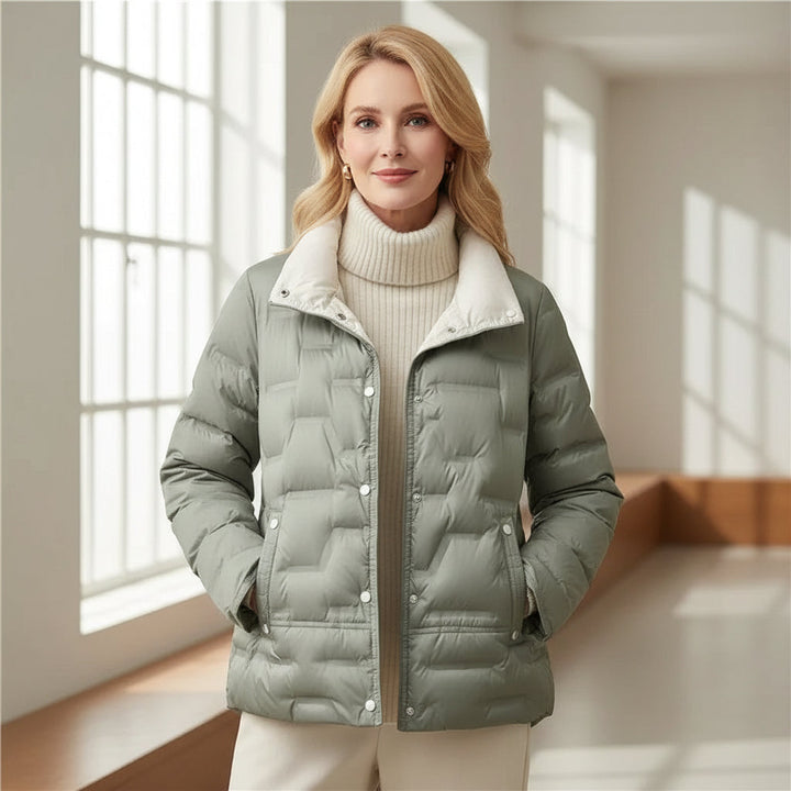Women's Refined Quilted Puffer Jacket