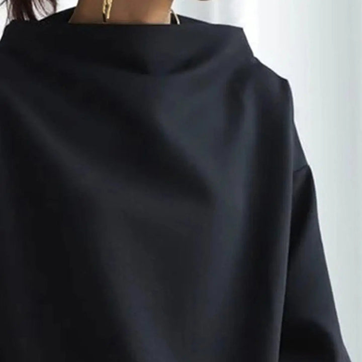 Women's Elegant Knit Turtleneck Long Sleeve Top