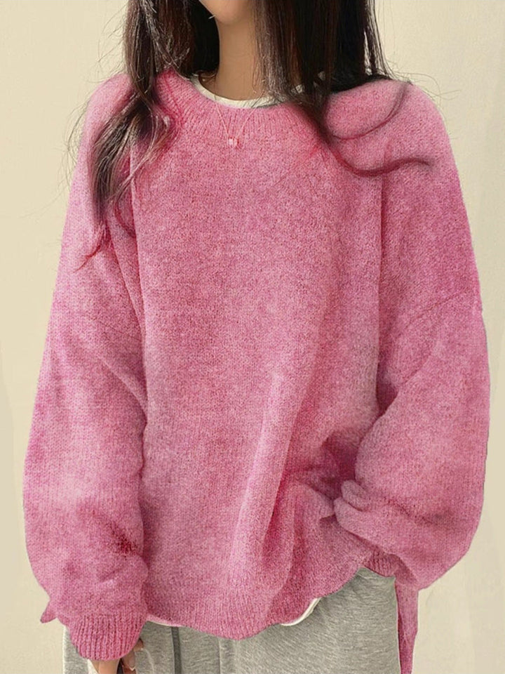 Women's Cozy Chunky Knit Crewneck Sweater