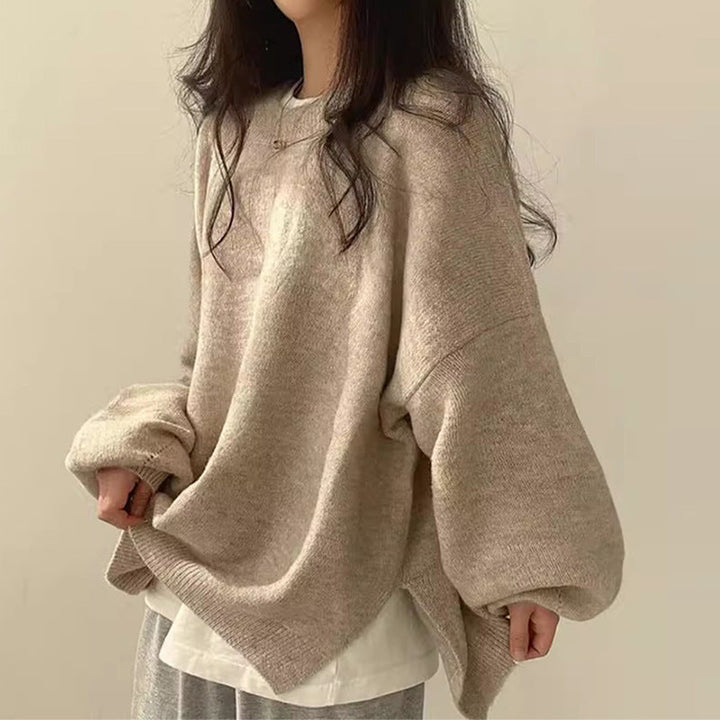 Women's Cozy Chunky Knit Crewneck Sweater